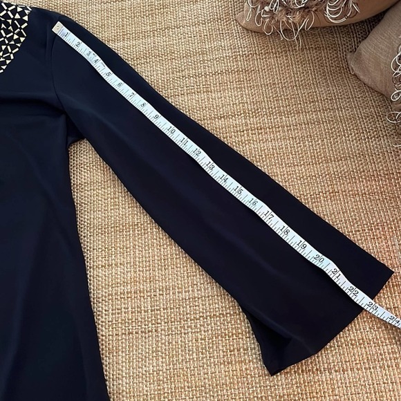 Carmen Marc Valvo Bling Shirt Size M - Picture 8 of 8